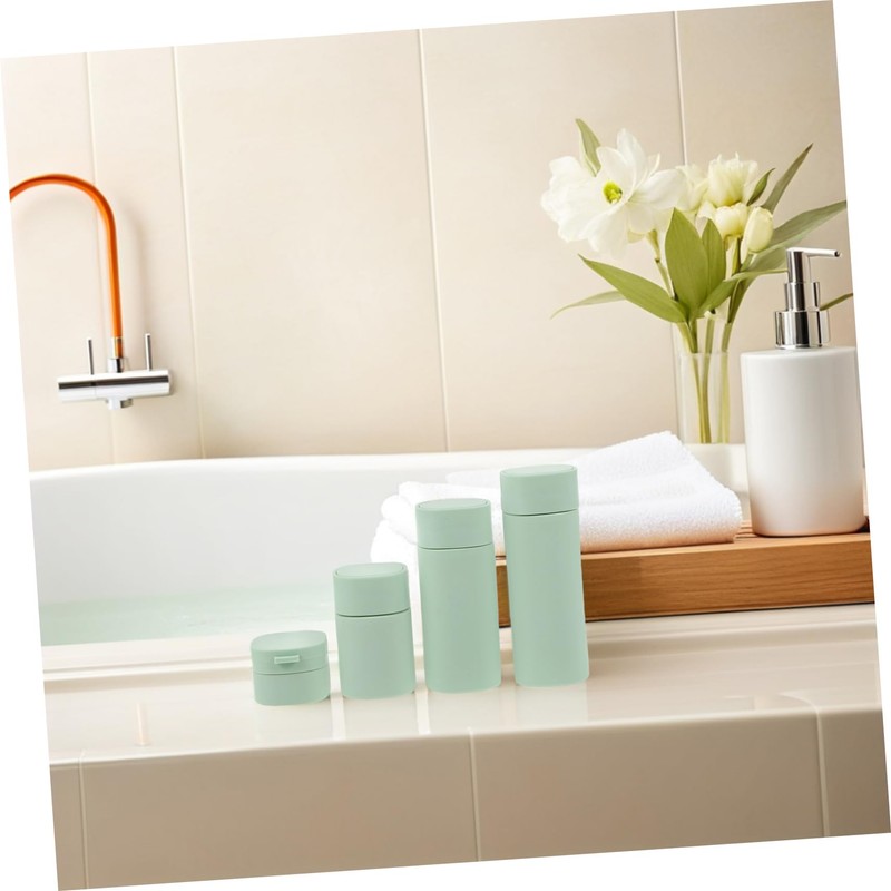 Gatuida 1 Set Refillable Travel Containers for Shampoo Lotion Body