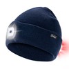 Etsfmoa Unisex Beanie with The Light,Front White Light and Rear