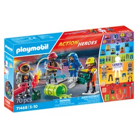 Playmobil 71468 My Figures: Bomberos