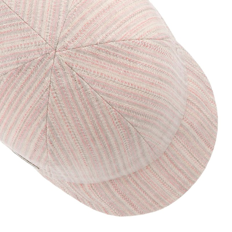 Seeberger Fine Stripes Women's Cotton Cap Summer Cap (One Size