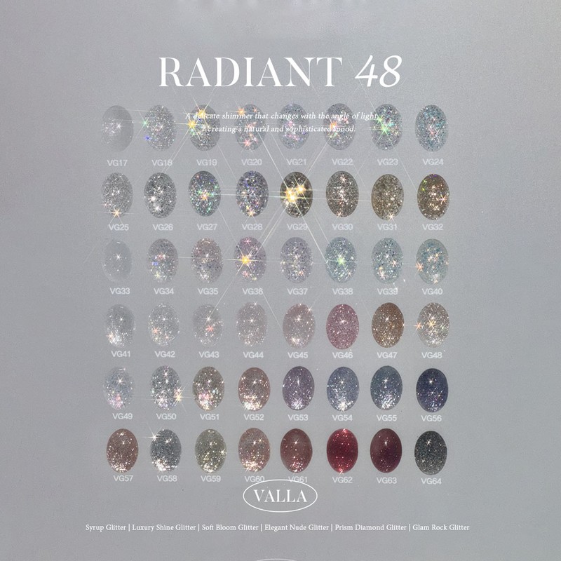 May your Balagel Radiant Glitter Gel + 30 parts /
