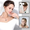 Large lace Bows Hair Clips white lace embroidery Tulle Bow