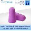 Flents Foam Ear Plugs, 10 Pair with Case for Sleeping,
