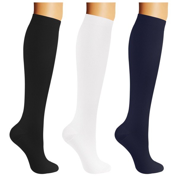 Bevigorio Compression Socks for Women and Men Circulation 20-30 mmHg