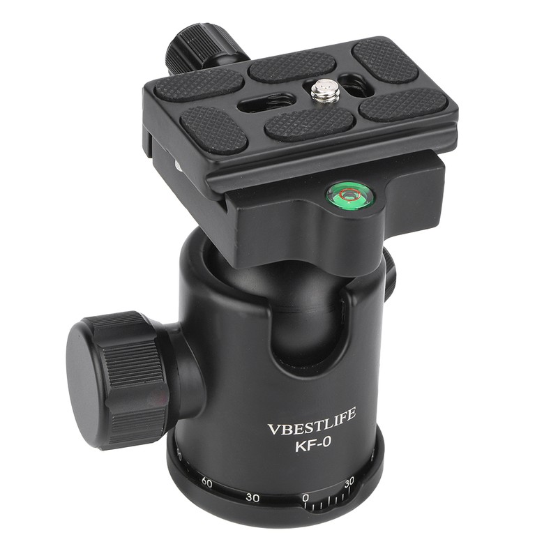 VBESTLIFE Magnalium Mini Tripod Ball Head Mount Stand with Quick