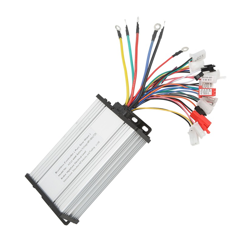 48V/60V/72V 600W Brushless Controller Electric Sine Wave Bicycle Scooter Brushless