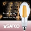 Satco S13183 23W LED HID Replacement Bulb, ED23.5 Clear, 2200K