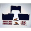 Honda 1982 Honda XR 200r xr200 9pc Graphics Decals Stickers