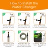 hygger Upgrade Aquarium Water Changer Kit, Semi-Automatic Fish Tank Gravel