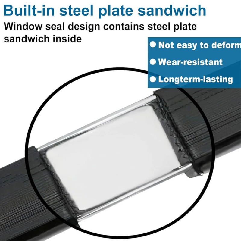 Complete Door Window Weatherstrip Seals Set Kit For 1985-1991 Chevy