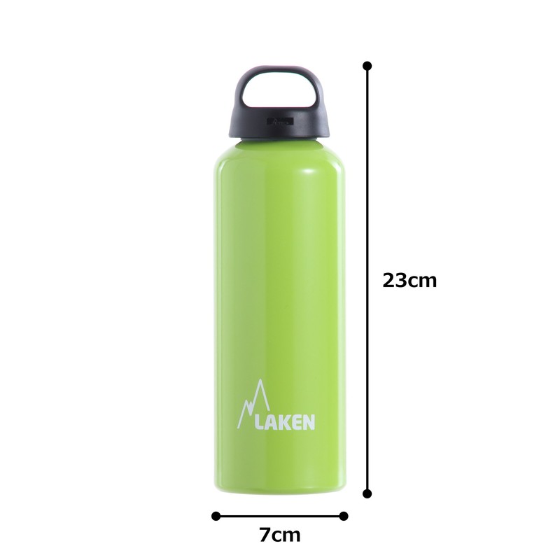 Laken Classic Water Bottle Wide Mouth Screw Cap with Loop