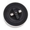 13A Power Track Socket Multifunctional White Round Surface Mounted Movable