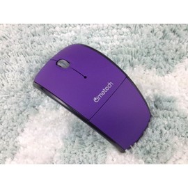 KLEIN Design TM-9200 Optical Folding Mouse Wireless Purple