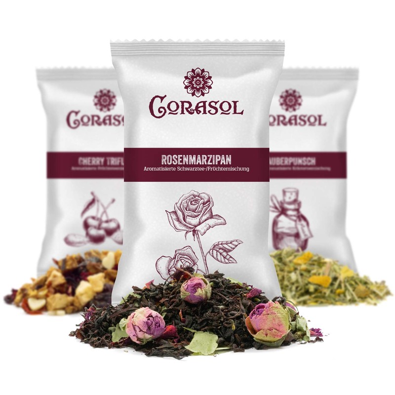 Premium Tea Advent Calendar with 24 Christmas Gourmet Teas, 223g