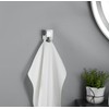 SHUNLI 2PCS Bathroom Towel Hooks Coat Hook, Brushed Nickel Wall