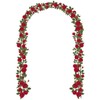 DOEWORKS Wedding Arch Stand, Party Show Backdrop Arch Frame, Garden