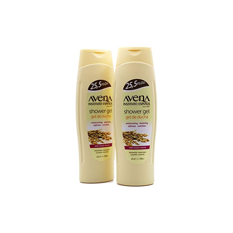Avena Instituto Español Shower Gel, Moisturizing and Softeness, Elasticity and