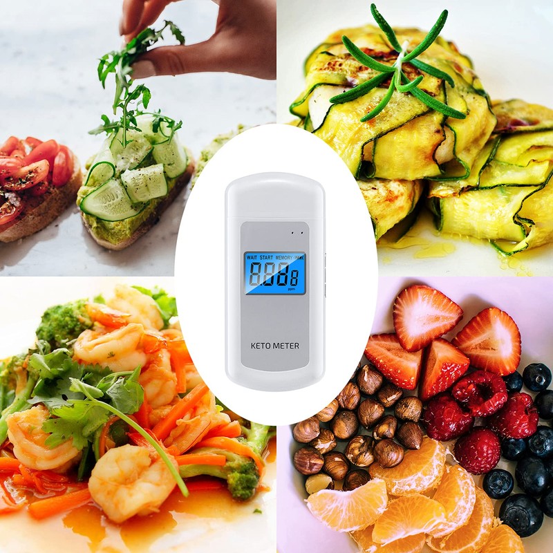 Ketone Breath Analyzer Professional Rechargeablel Ketone Breath Meter Portable Digita