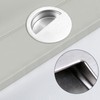 LEZED Handle Shell Sliding Door Shell Handle Round Inlet Handle
