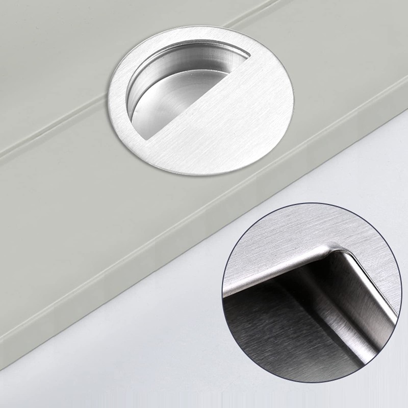 LEZED Handle Shell Sliding Door Shell Handle Round Inlet Handle