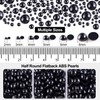 4000PCS Flatback Rhinestones and Half Round Pearls Kit #12, Multi