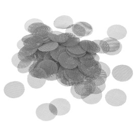 MECCANIXITY Pipe Screen Stainless Steel Screens 15mm Diameter for Pipe Filter, Pack of 100