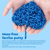 DYRDM 1000+ Original Ferrite Putty Blue, Fidget Toy Ferrite Stones
