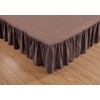 Sheets & Beyond Wrap Around Solid Microfiber Luxury Hotel Quality