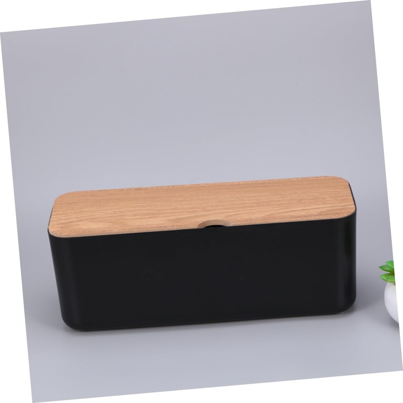 Angoily 1pc Creative Wire Organizer Box for and Cables Holder
