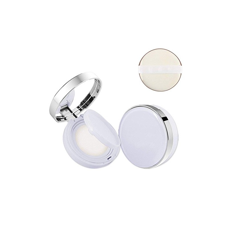 Onwon 15g 0.5oz Empty Luxurious White Silver Edge Portable Air