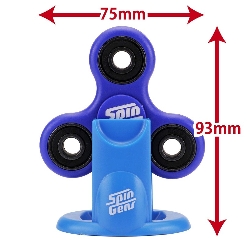 SpinGear Hand Spinner Stand Set (Random Stand Color + Main