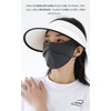 Easylivegogo UV Protection Hat for Women, Sun Visor, Straw Sun