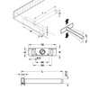 LIKERAINY Heavy Duty Brackets Concealed Shelf Bracket 12 x 79