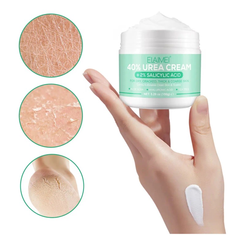 Crema Urea 40%, Repara Pies Agrietados, Humecta 150ml