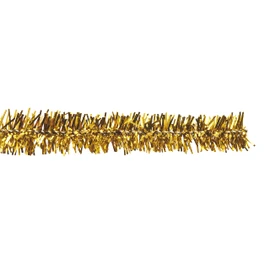 Metallic Chenille Wire, Gold, Pack of 10, 50 cm