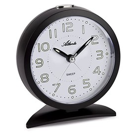 Atlanta Alarm Clock 2123-7, 9.5 x 11.5 x 6 cm