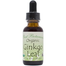 Best Botanicals Organic Ginkgo Leaf Extract 1 oz.