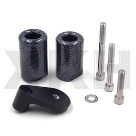 SMT-No Cut Frame Slider Crash Protector Compatible With 2001 2002 Suzuki Gsxr 1000 Gsx-R Carbon [B075VLNTWL]