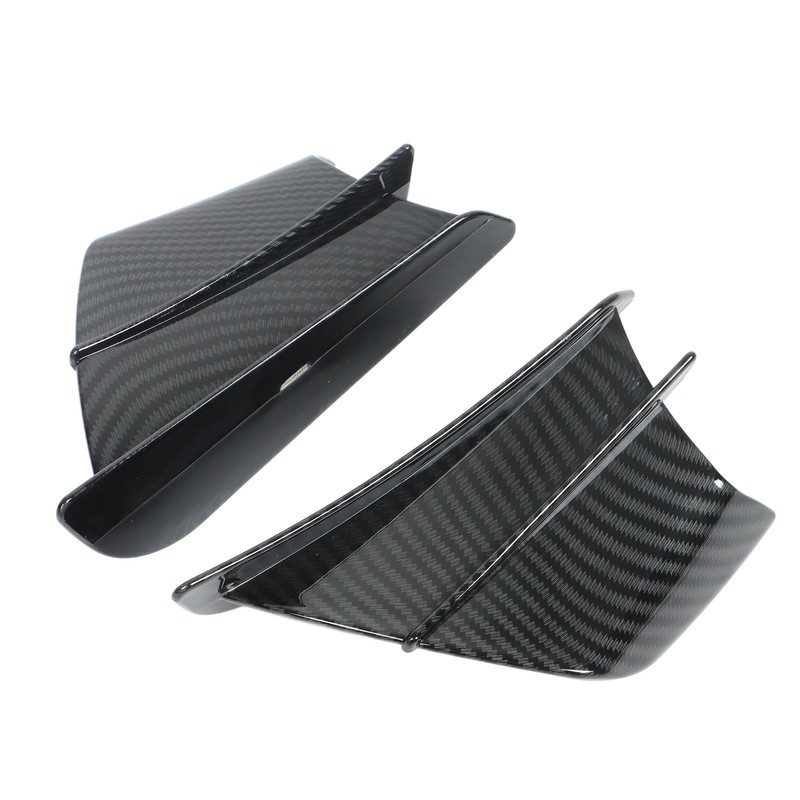 1 Pair Motorcycle Aerodynamic Wing Carbon Fibre Style Side Fairings