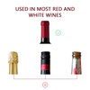 BETTFOR Wine Stoppers for Wine Bottles with Stainless Steel Vacuum