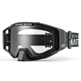 OutdoorMaster Mustang Dirt Bike Goggles, OTG Motorcycle Goggles, Motocross Goggles ATV Goggles for Men, Women, Adult, Youth