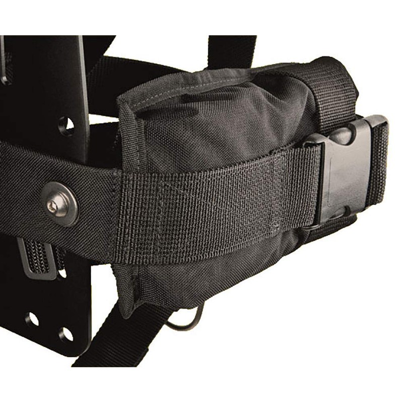 xDeep Secure Weight Pockets for Scuba BCD (Small - 2x5lbs