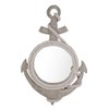 Beachcombers Anchor Shape Mirror With Rope L15.75 x H23.625 x
