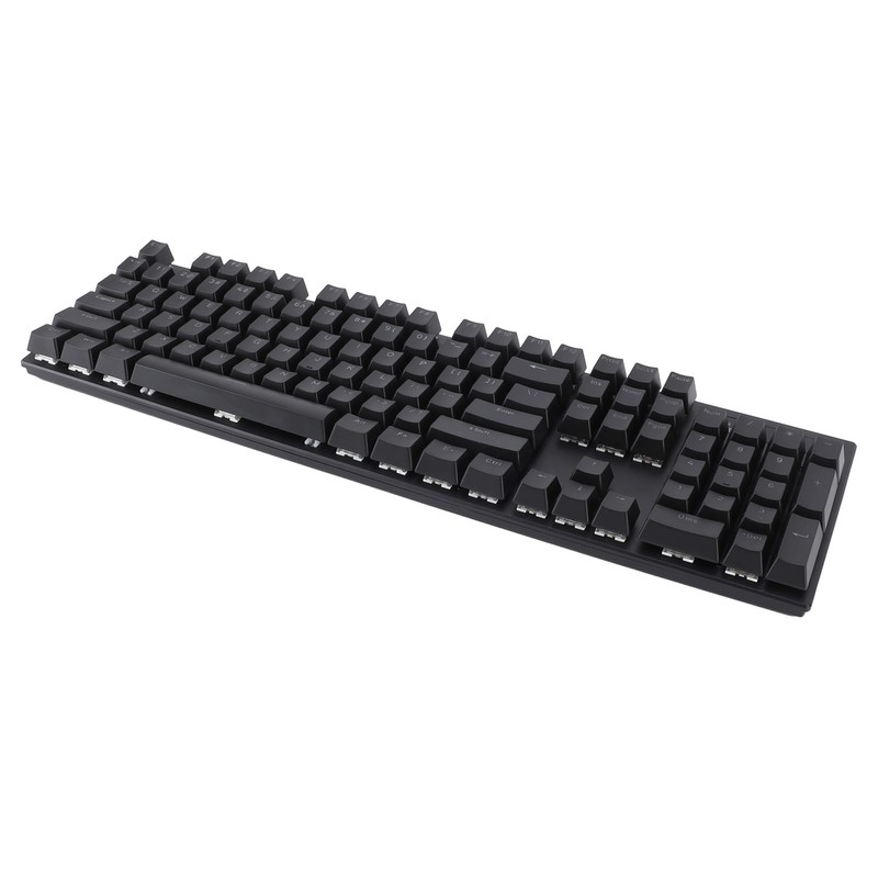 Wired Mechanical Keyboard 104 Keys Blue Switch with 8 Kinds
