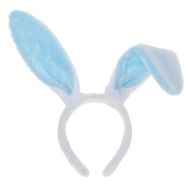 TOPTIE Easter Bunny Ears Headband Decoration Fancy Hair Dress Costume Hen Party Rabbit - Blue