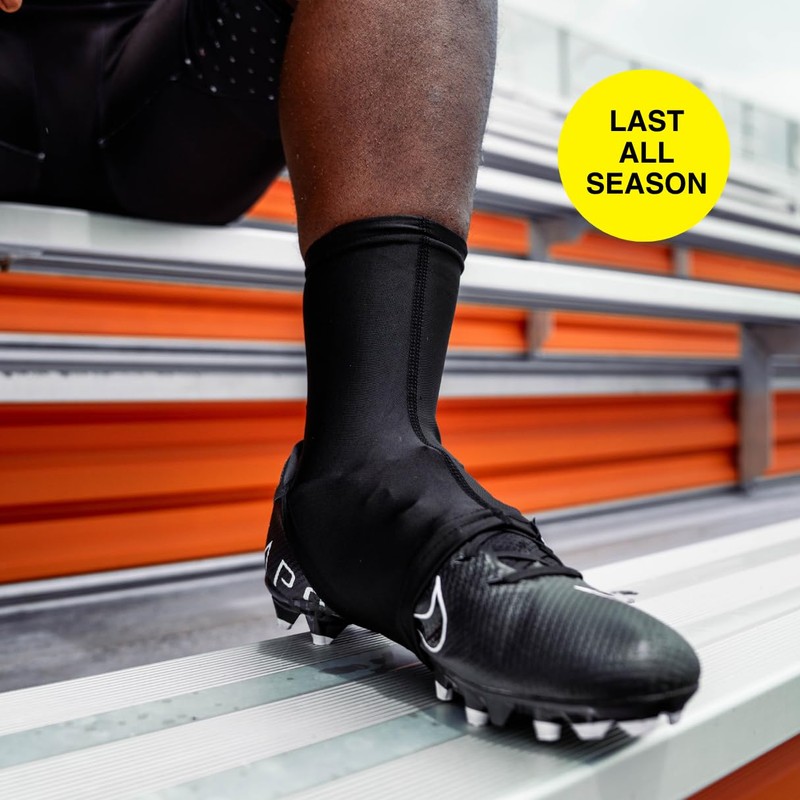 Solid Spats/Cleat Covers (Black, L/XL)