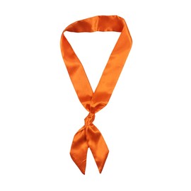 HANGSET Ribbon scarves for women, handbags, ribbons, fashion accessories, headbands, Orange