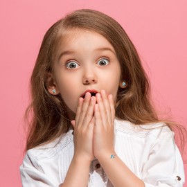 LOVE YOUR CITY Bracelet small squirrel with stones in the eyes. Jewellery gifts for girls, children. Children's jewellery made of 925 sterling silver with enamel. Adjustable 14-17 cm, Sterling Silver