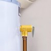 GASHER 1PCS Brass Temperature Pressure Relief Valve with 1/2" NPT