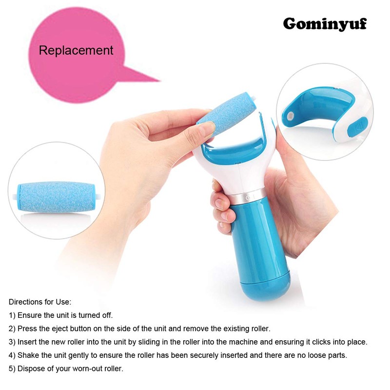 5 Pack Blue Extra Coarse Replacement Refill Roller Compatible with